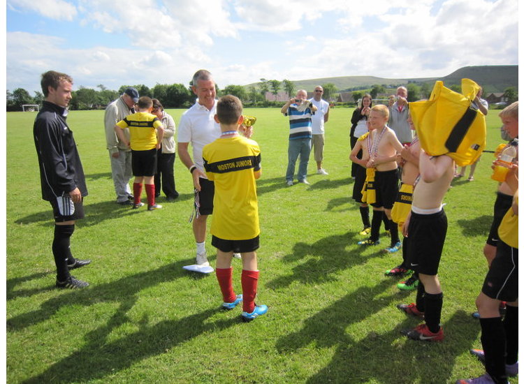 Captain Joe lifting yet another trophy!!