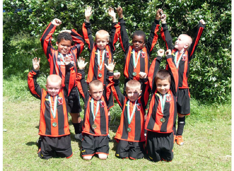The Boys With There Medals @ Moston Brook Tournament