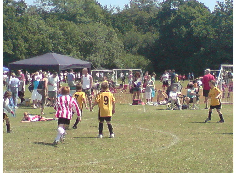 Kenny, Jack W and Tom battle against Corfe Mullen