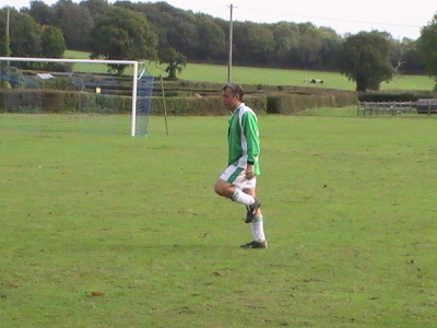 Andrew Dempseys warm up regime..............