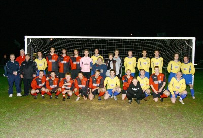 Northiam 75 Vs Rye United in the Lea Deal Memorial Match, 9th November 2006 (Photo courtesy of the Rye Observer)