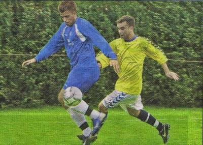 Daniel Toon in action Vs AFC Dunstable