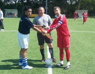 Mitchell Duckett leading Padbury Vs vvv De Zebra's Aug'06.