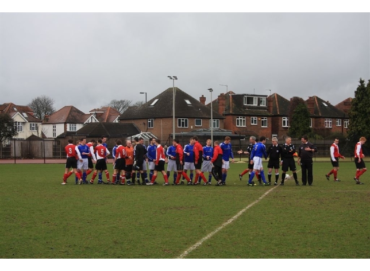 Pre-match pleasantries