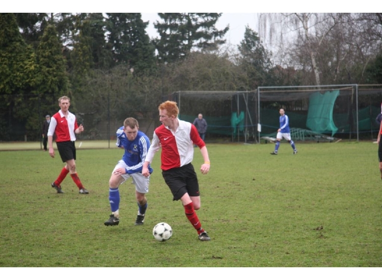 Collector's item:  Jamieson outside the centre circle