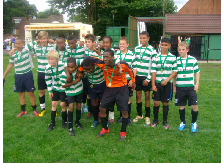Parkfield U14's win Sutton Tournament