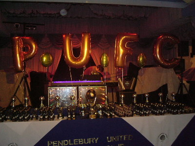 A VIEW OF THE TOP TABLE AT THIS YEARS PRESENTATION