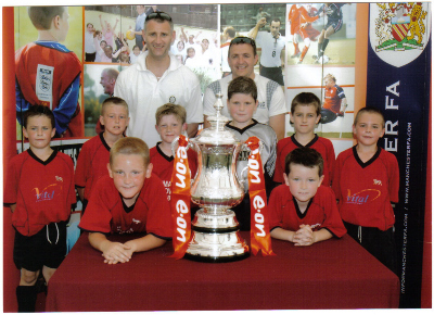 UNDER 10'S WITH THE FA CUP