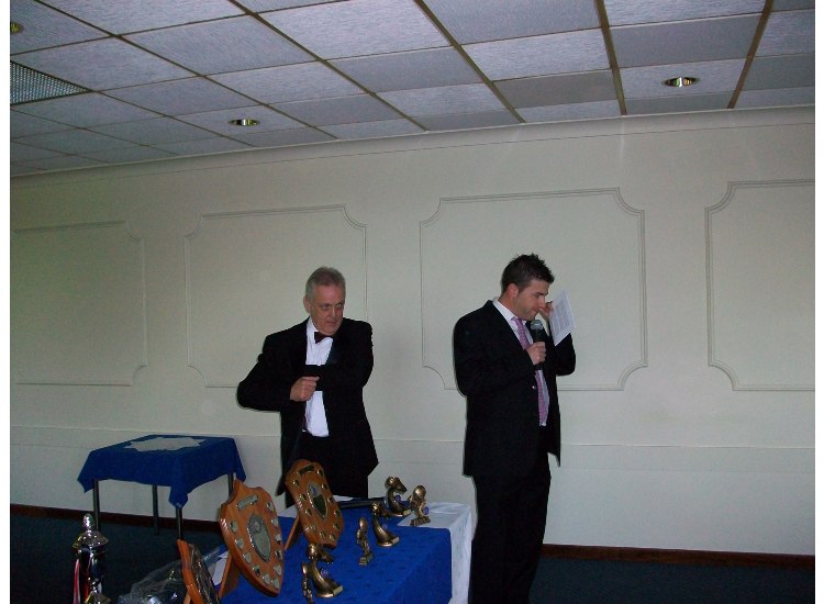 Chairman Tony Hurst and Joint A - Team Manager  Mike Burch