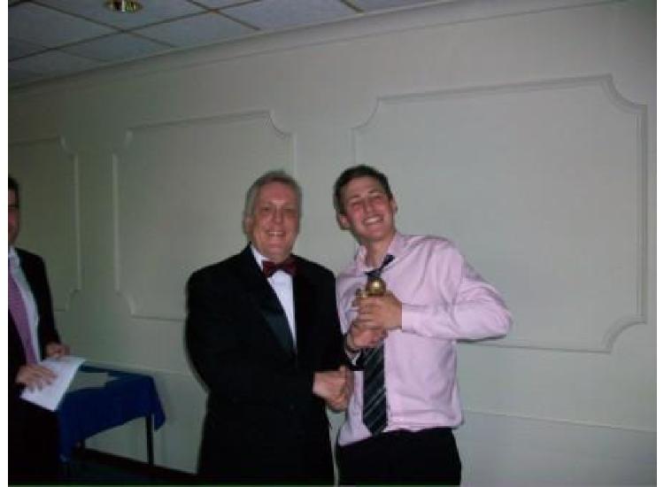 Chairman Tony Hurst with Tom Allman