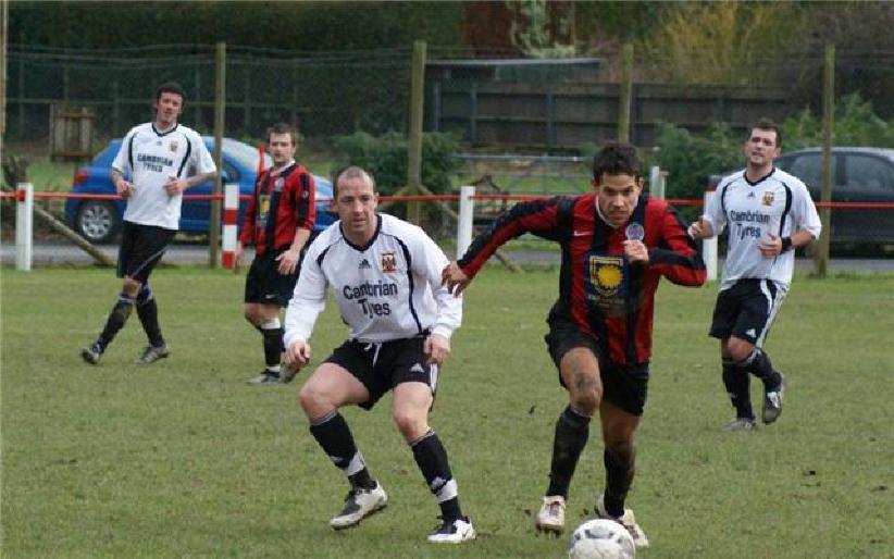 Man of the Match Terry Davies gives up early