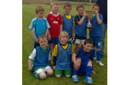 Partry U8's after winning the Ballinrobe Blitz 2011