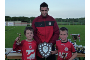 Under 8 Most Improved - Curtis Murphy & Stuart Wall