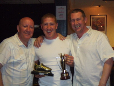 Darren Hilditch Player Of The Year and leading goal scorer 2006. Presentation night 10/06/06 
