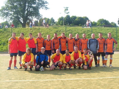 Stroud Strollers Comp - Tournament finalists Randwick and Stroud Strollers. The hosts went on to lift the trophy, winning the final 1-0