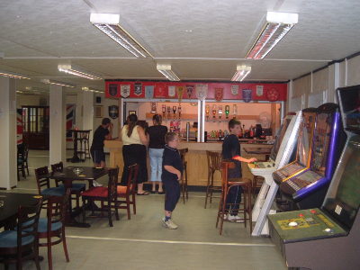 Inside the New Club House at Kiln Brow