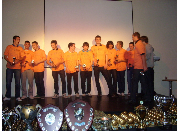FIRST UP ITS OUR AWARDS FOR WINNING THE LEAGUE CUP - AGAIN - 