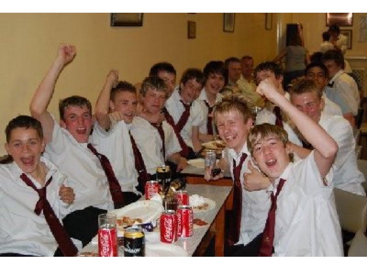 U15's Plate Final Celebrations