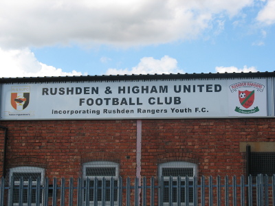 Hayden Road HOME of Rushden & Higham United 08/08/08