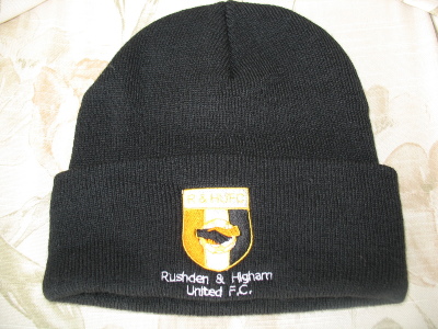 R&HU Black Bobble Hat - One Size Fits All