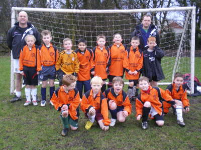 New U8s team get ready for the league