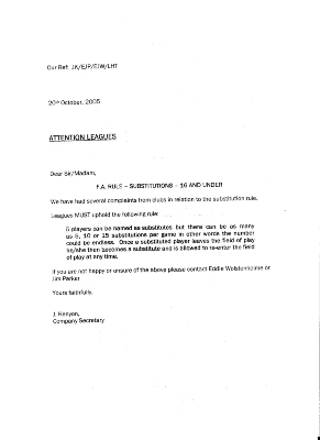 The LFA rules on jewellery