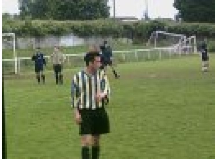 Jason looking for the goal....IT'S BEHIND YOU!!!