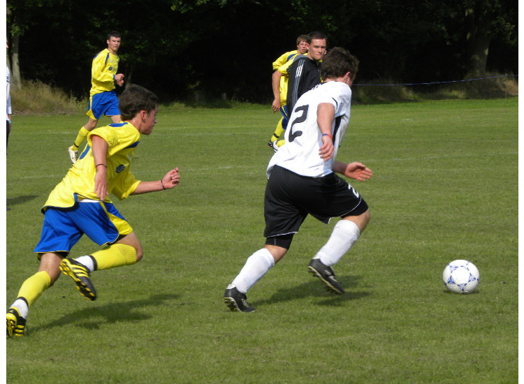  Nathan powers away from danger.