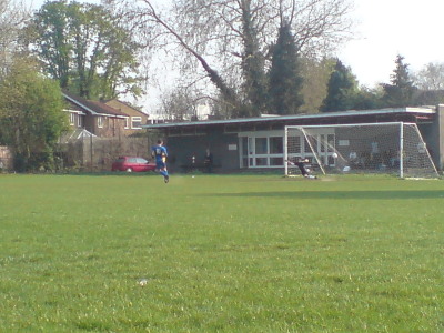 Phil scores the winning penalty