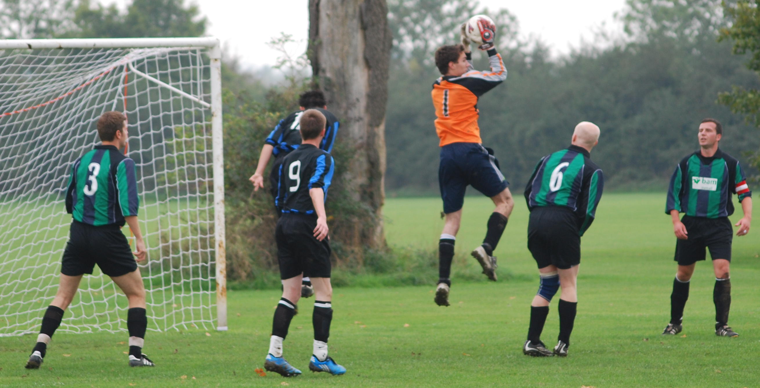 John catching the ball !!!!!