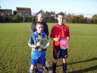 South Glos Under 14s (2006) away to Weymouth.