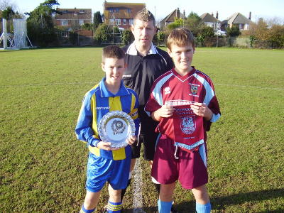 South glos Under 12s (2006) away to Weymouth.