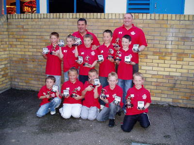 Rangers were runners up in the 2005-06 Anglia Cup.  This was our end of season tour to Great Yarmouth.