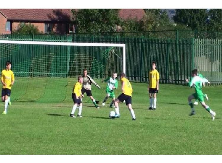 Ste Maguire 1st of his hat trick!