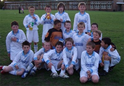 Under 11 'A' after beating Vulcans April 2007