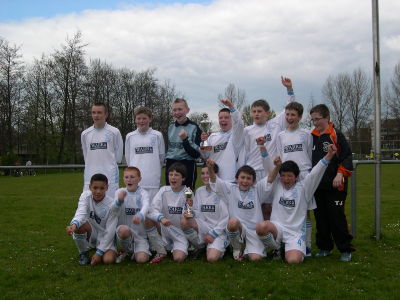 Under 12's after winning WSE tournament in Rotterdam April 2007