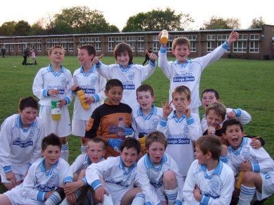 Under 11 'A' after beating Vulcans April 2007