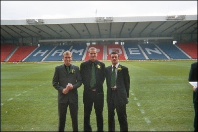 Thomas Smith, Andy Robertson & Antony McGrogan - Hampden Park, May 2006
