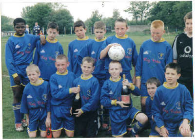 2003 / 2004 SWINTON BOYS FC U12's 
do the double - 1st division league winner's & cup winner's in the Timperley & district junior football league 