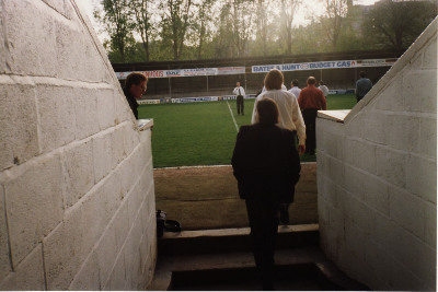 Junior Cup Final - Gay Meadow 1997 - the walk out