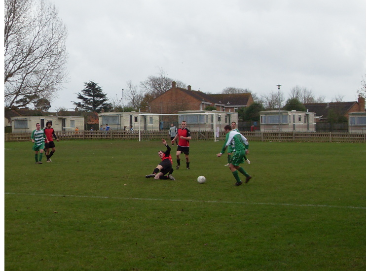 Barry takes out that dangerous blade of grass!