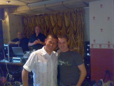 The Gaffer receives a thank you gift from senior league captain on behalf of the players