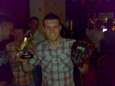 2007-2008 1st Team Top Goalscorer Ceri Bull