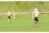 Spot the Player, Plus is it a damp patch or a shadow