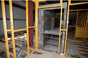 New Stand Development Upper Level Corridor