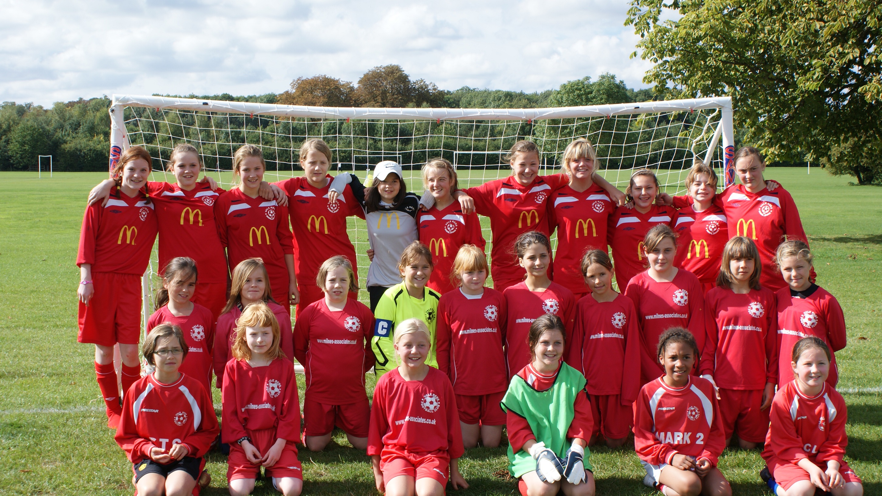Vale Reds Players 2010