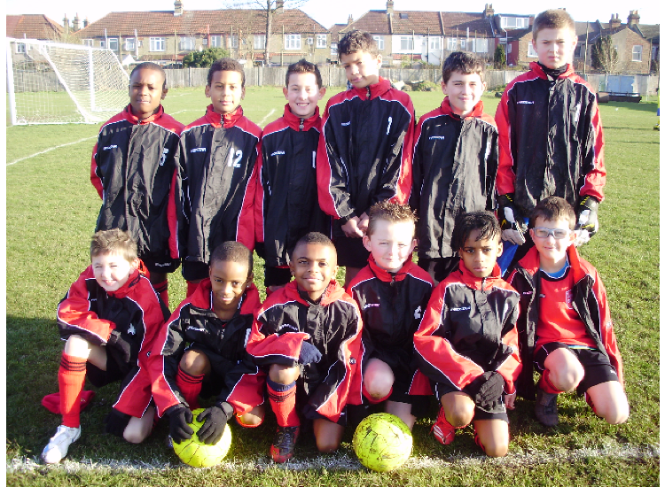 Team photo v Barn Sports - Round 4 11th January 2009
