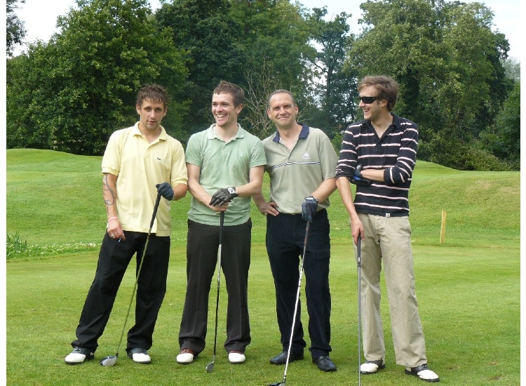 2008 - Nick Thomas , Paul Woods , Mike Derbyshire , Tom Kenny