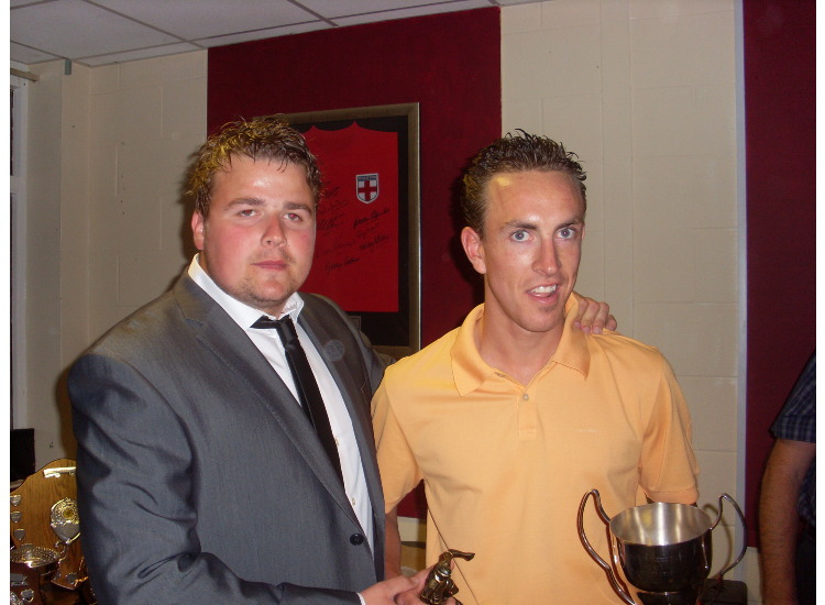 Managers Player of Year Gary Cullip