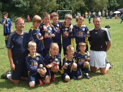 Welland Valley Team go unbeaten at Willen Tournament... July 2008
P7 W6 D1 L0 F12 A1 